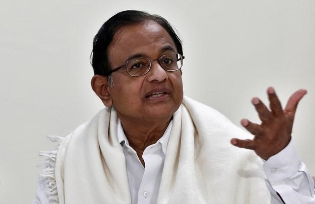 Former finance minister P. Chidambaram. Chidambaram confirms the charge, says he would 'vigorously' contest the case. PHOTO: REUTERS/ FILE