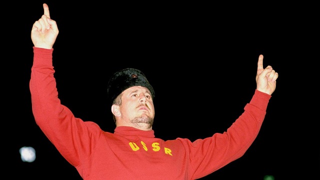 Jim Ross inducted Volkoff into the WWE Hall of Fame as part of the Class of 2005. Photo Courtesy: wwe.com