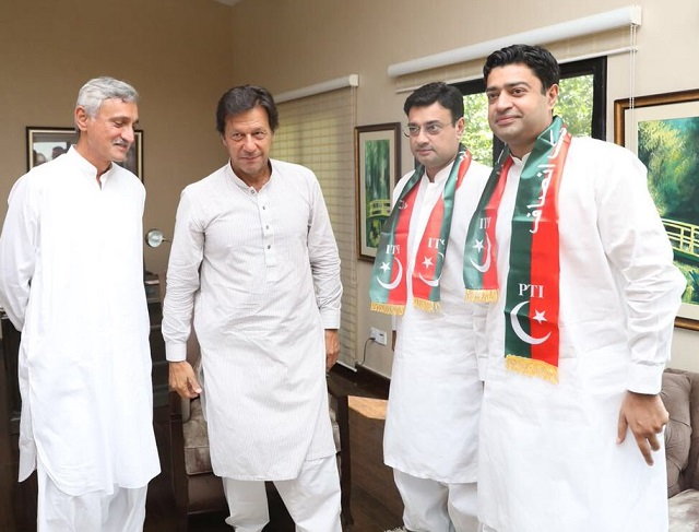 Fawad Chaudhry says the ruling party is 'crumbling off' and more of its leaders will join PTI in coming days. PHOTO: PTI OFFICIAL