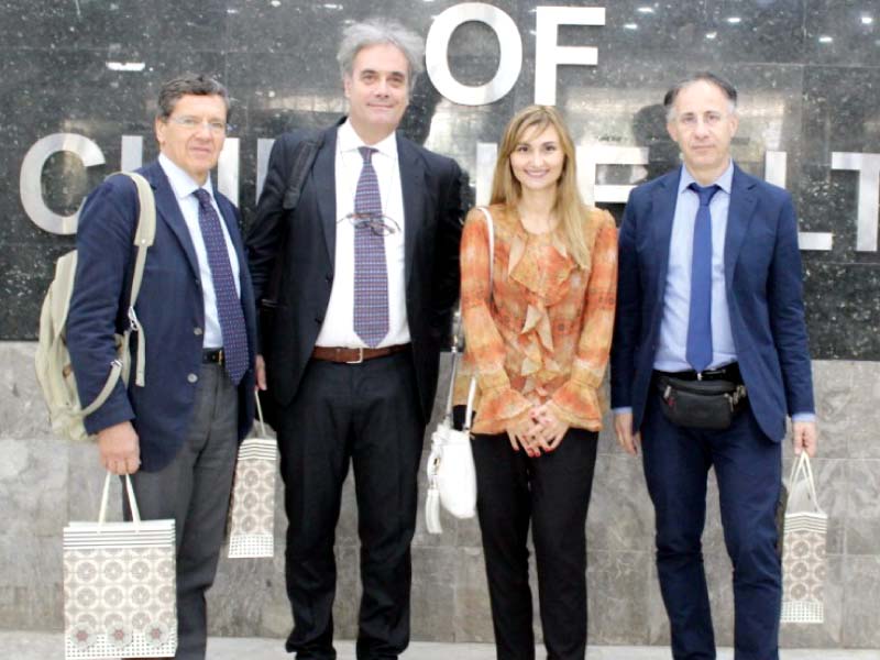The delegation lauded the hospital that caters to patients from all over the country.  PHOTO: PR