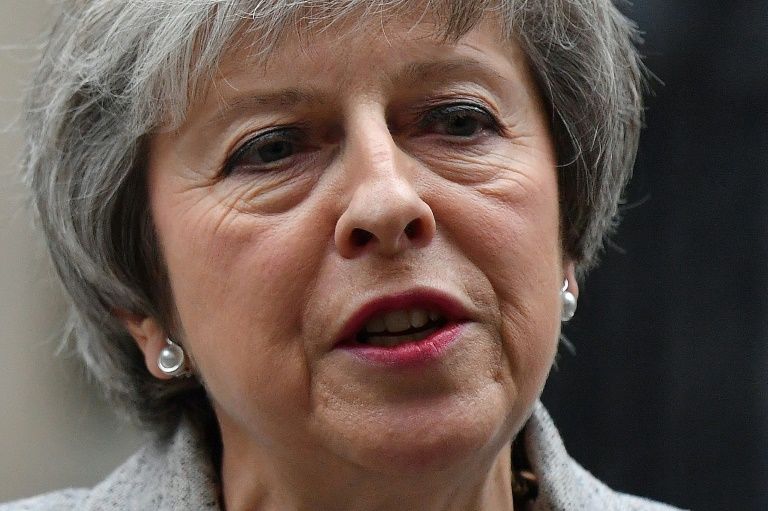 Britain's Prime Minister Theresa May refuses to say whether or not she would resign if the British Parliament eventually voed down the Brexit deal with the EU. PHOTO AFP