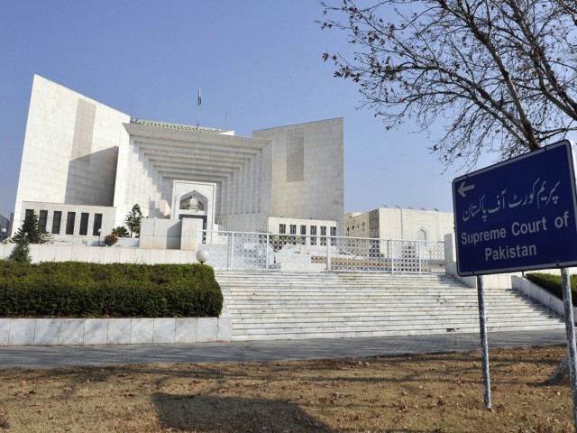 The Supreme Court of Pakistan. PHOTO: AFP