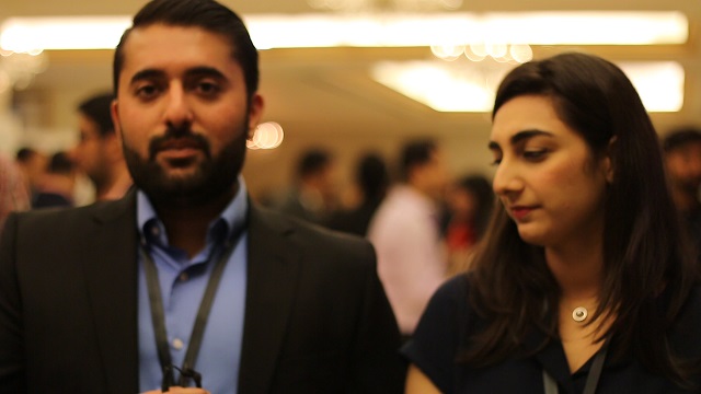 Zeeshan Sheikh and Areeba Zeeshan of Machine Sells. PHOTO:EXPRESS