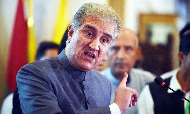 Foreign Minister Shah Mehmood Qureshi. PHOTO: AFP