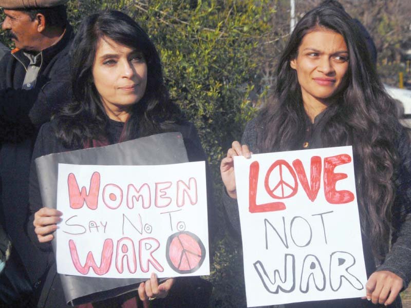 Members of civil society take part in peace march. PHOTO: ZAFAR ASLAM/EXPRESS