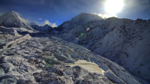 Among the glaciers studied in World Heritage sites is the Khumbu Glacier in the Himalayas PHOTO: AFP/FILE