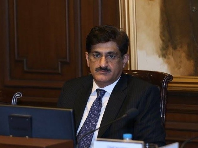 Sindh Chief Minister Syed Murad Ali Shah. PHOTO: FILE