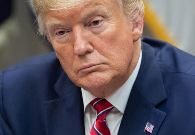 Donald Trump said he would be willing to accept foreign information on his 2020 presidential campaign opponent. PHOTO: AFP