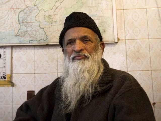 Late philanthropist Abdul Sattar Edhi. PHOTO: AFP/FILE