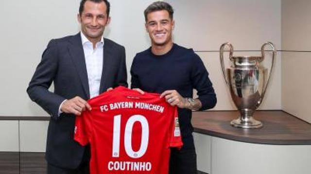 Coach Niko Kovac confirmed on Thursday Coutinho was not yet fit enough to play the full 90 minutes, and would start on the bench against Schalke. PHOTO: AFP