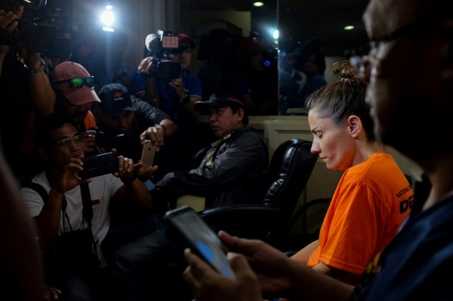 Jennifer Talbot has been charged with human trafficking, and could go to prison for decades if found guilty (Photo: AFP)