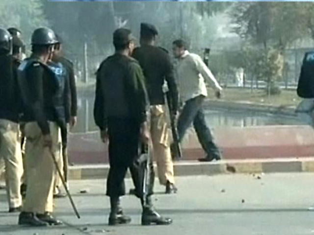 Students Clash. PHOTO: FILE