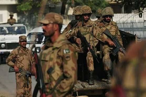 Army troops were also called during PTI's 2014 and TLP's November 2017 sit-ins. PHOTO: FILE