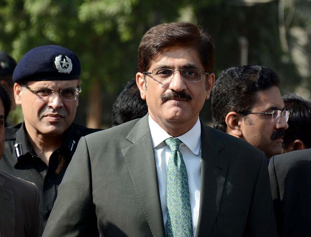 Chief Minister Sindh Syed Murad Ali Shah. PHOTO:PPI