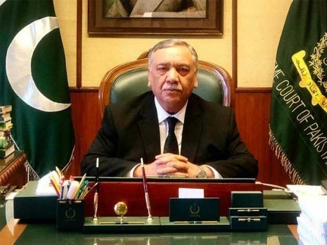 CJP Asif Saeed Khosa. PHOTO: EXPRESS