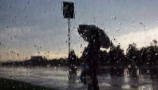 A representational image of rain. PHOTO: AFP