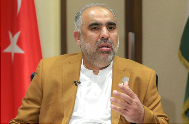 Pakistan National Assembly Speaker Asad Qaiser. PHOTO: ANADOLU AGENCY