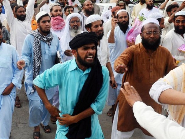 Punjab Home Department warned that action will be taken against those who donate to the banned outfits. PHOTO: AFP/FILE