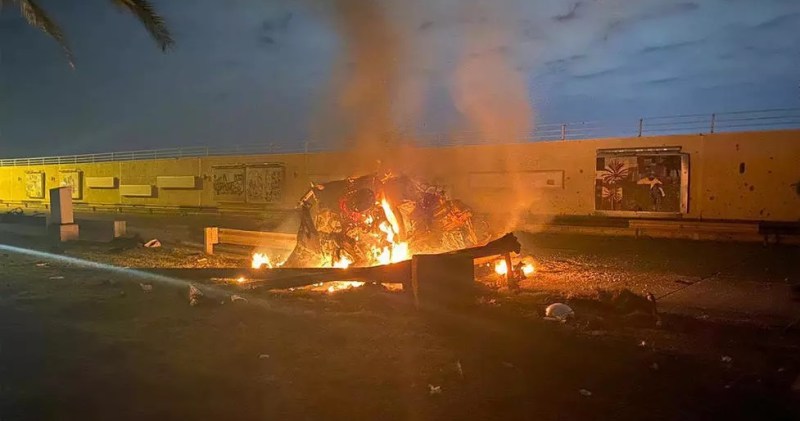 The killing of Major General Qasem Soleimani in a US drone strike near Baghdad airport in January brought decades-old arch enemies Iran and the United States to the brink of conflict. PHOTO: AFP
