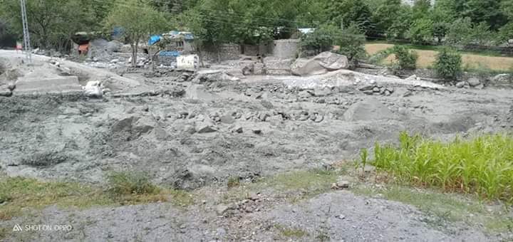 Flash floods wreak havoc in Golen Gol area. PHOTO: FILE