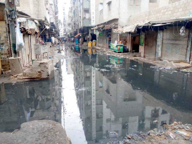 Korangi grapples with unresolved sewage woes
