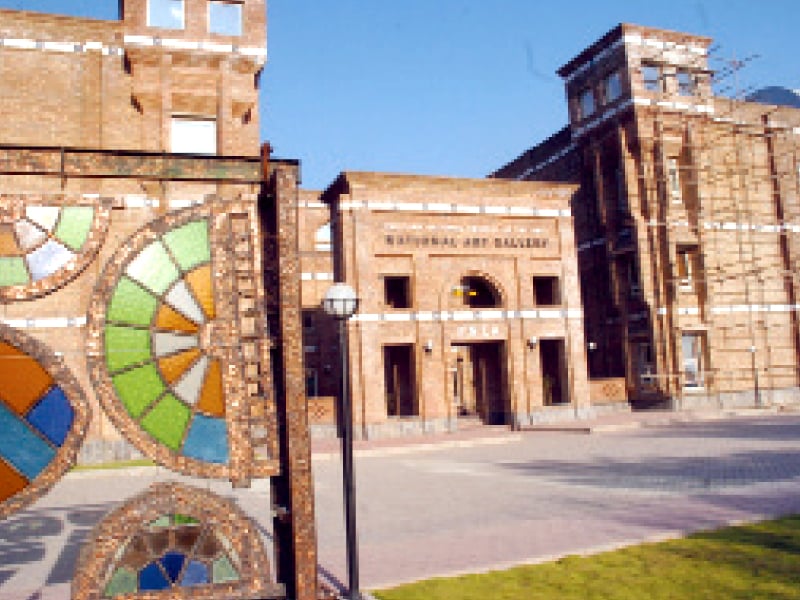National Art Gallery receives three pieces from architect Naeem Pasha. PHOTO: FILE
