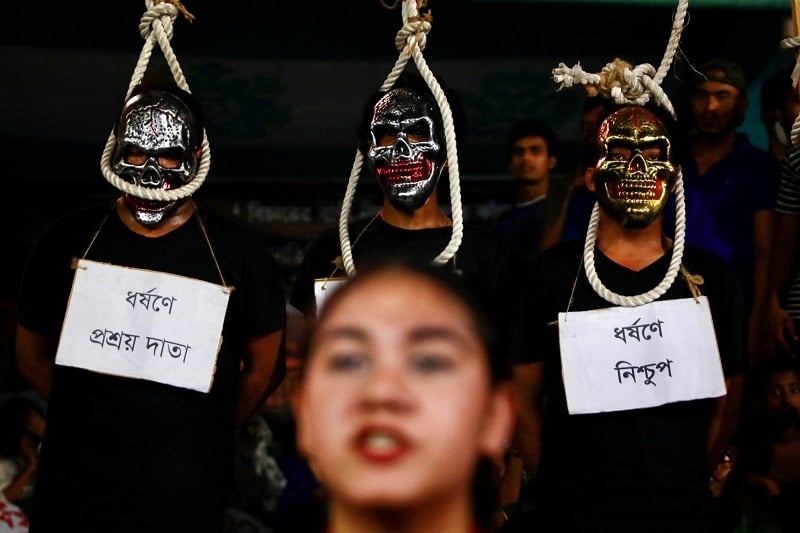 Bangladesh approves death penalty for rape amid protests