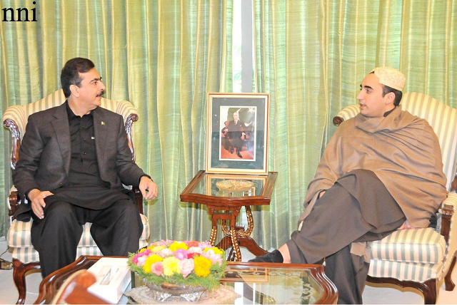 Bilawal has refrained party members from discussing assembly resignations: Gilani
