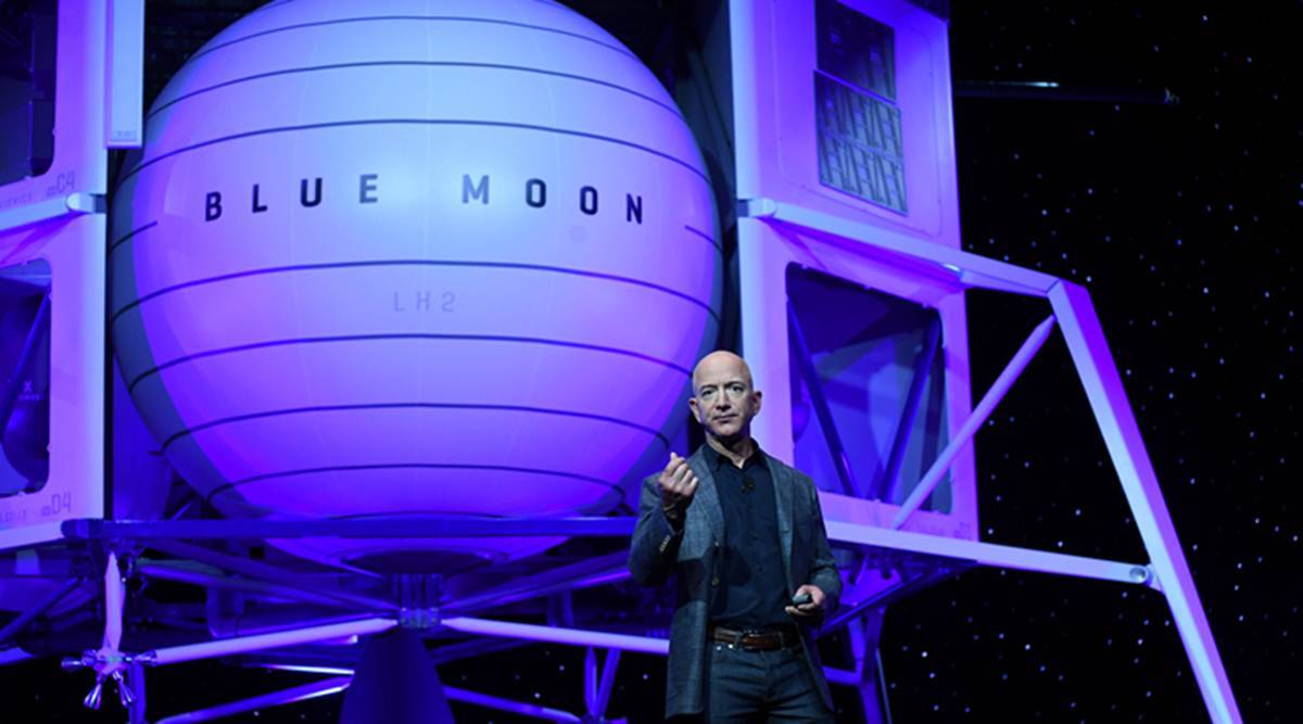 Bezos’ space company will take the first woman to moon’s surface