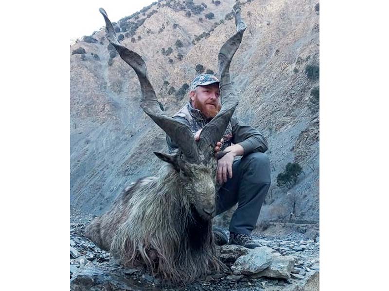 US hunter bags record markhor trophy