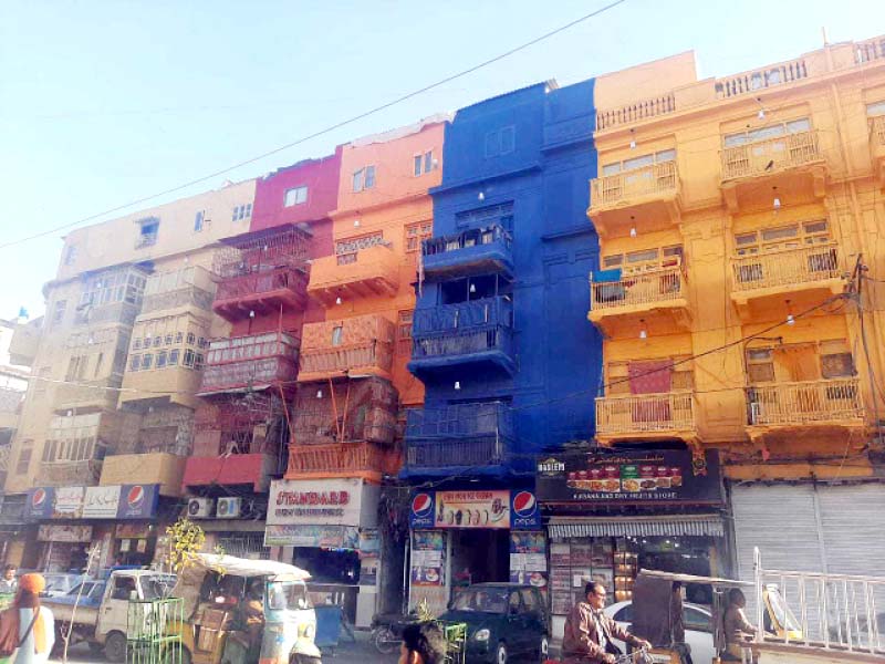 Culture dept to undo paint job on old buildings on Burns Road