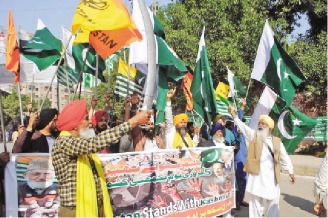 Kashmir Day unites nation