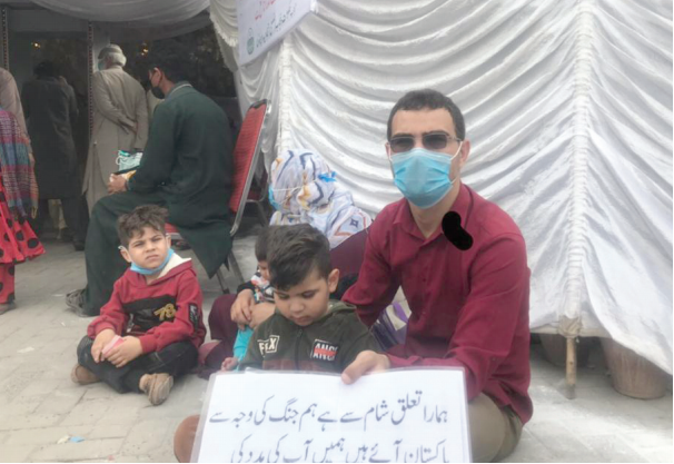 Globetrotting for aid: Syrian beggar raises eyebrows in Islamabad