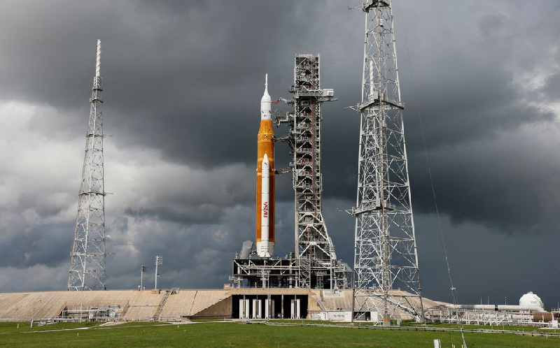 ‘Mega Moon Rocket’ ready for crewed Artemis II launch