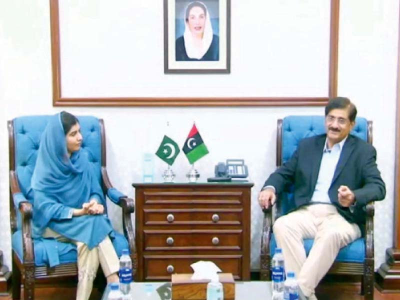 Murad, Malala discuss effects of flood on children’ education