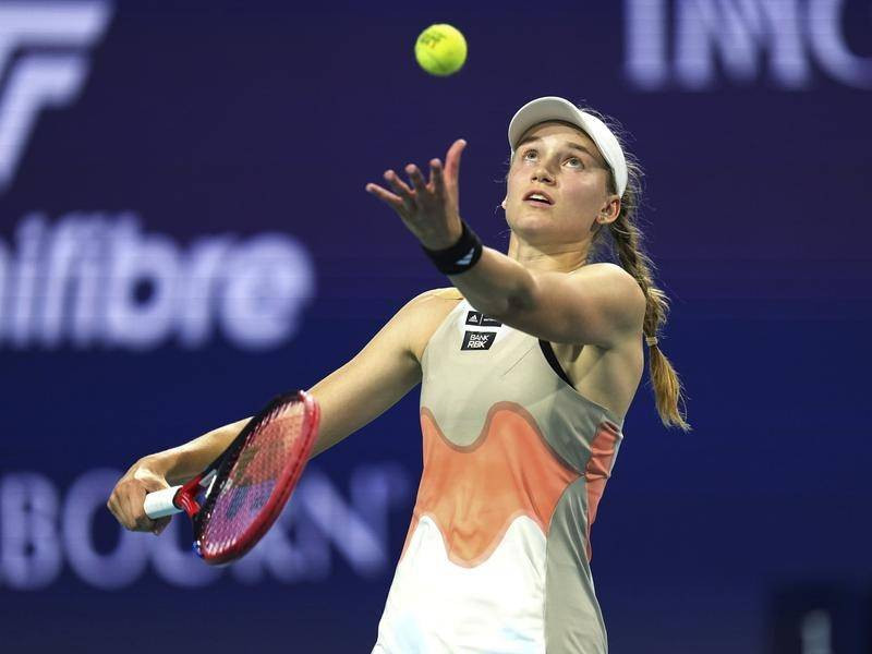 Rybakina beats Pegula to reach Miami final
