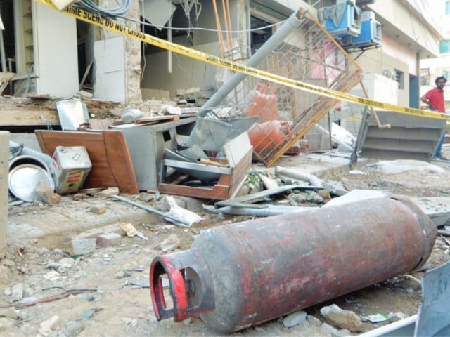 Two injured in ice factory blast