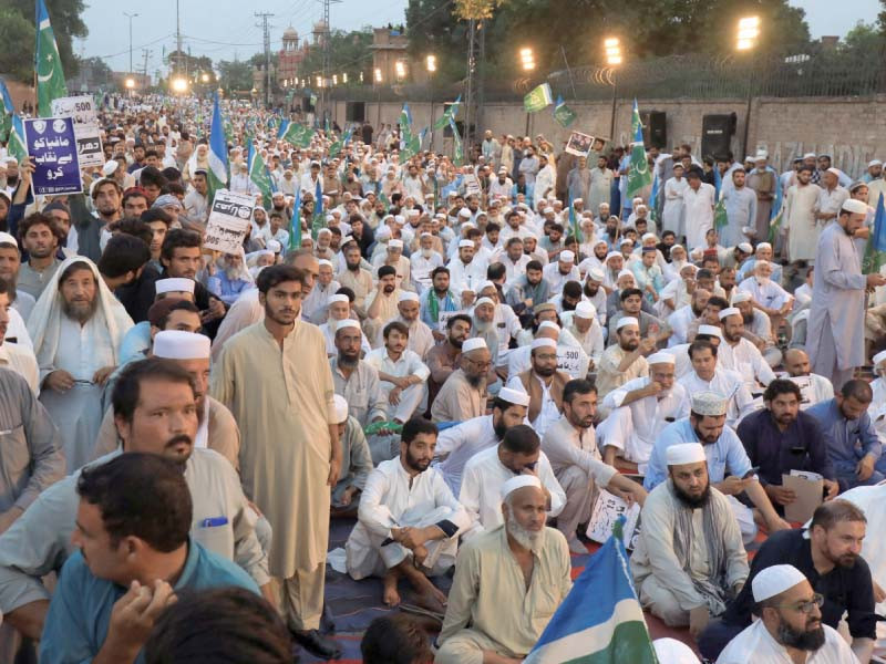 JI’s power show at Bagh-e-Jinnah on 28th