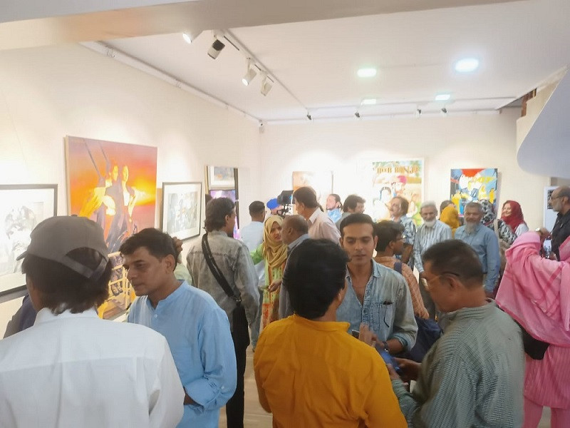 Students exhibit magic of art