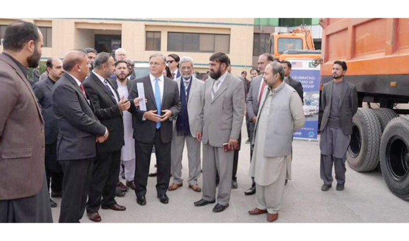 Blome commends municipal project