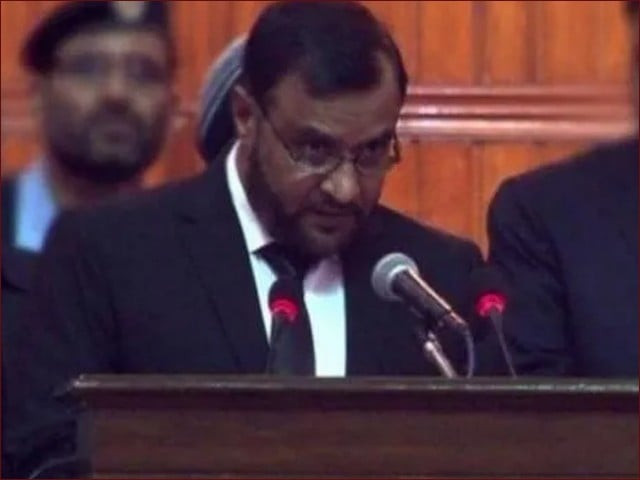 Judge Bashir hangs up his robe