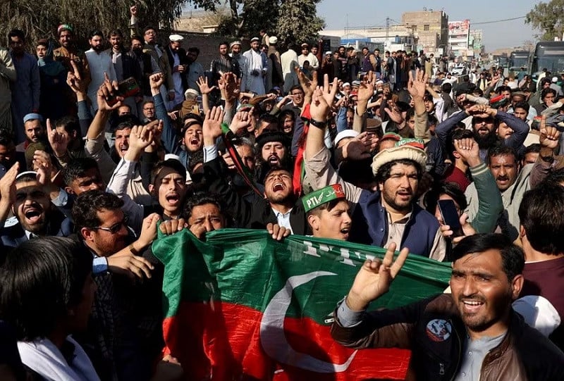 Police book 60 PTI leaders, supporters