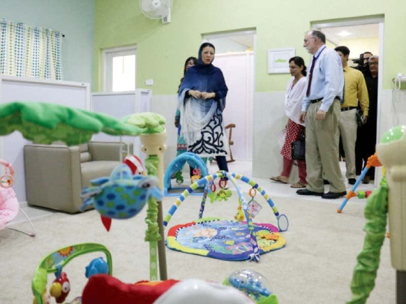 Day care centre for policewomen’s children