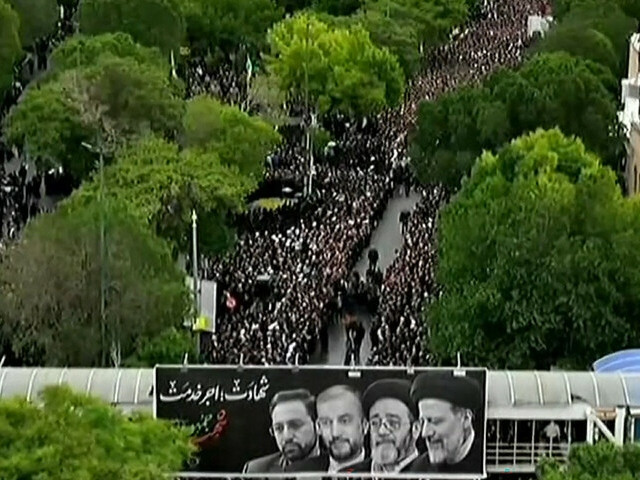 Iran holds funeral procession for late president Raisi after crash death