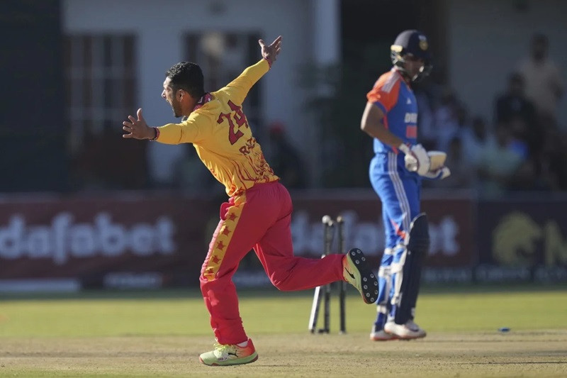 Zimbabwe stun World Champions India in T20 opener