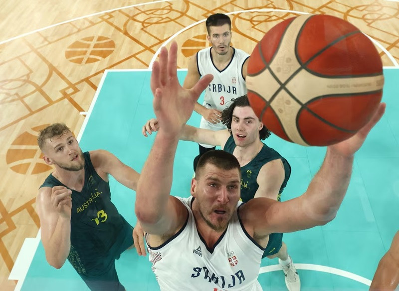 Jokic leads Serbia to overtime victory against Australia in Paris Olympics thriller