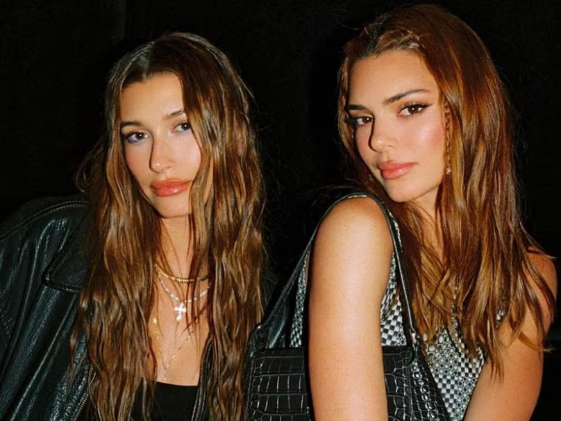 Kendall Jenner and Hailey Bieber Channel Y2K Glamour for Their ‘Simple Life’ Halloween Costume