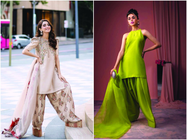 Sweeping the fashion grounds: Why the internet is raging over the farshi shalwar again