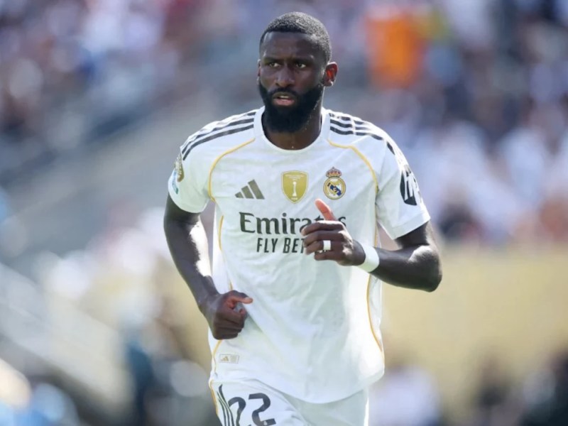 Real Madrid lose defender Rudiger with muscle injury
